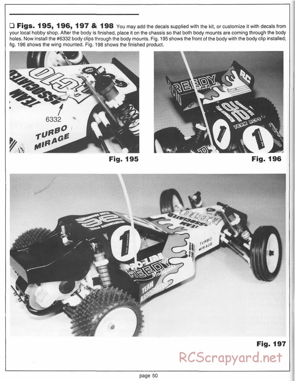 Team Associated - RC10 World's Car - 1994 - 6037 - Manual - Page 48