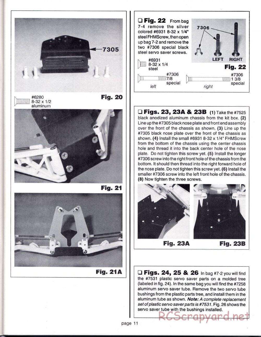 Team Associated - RC10GT (1993) - Manual - Page 11