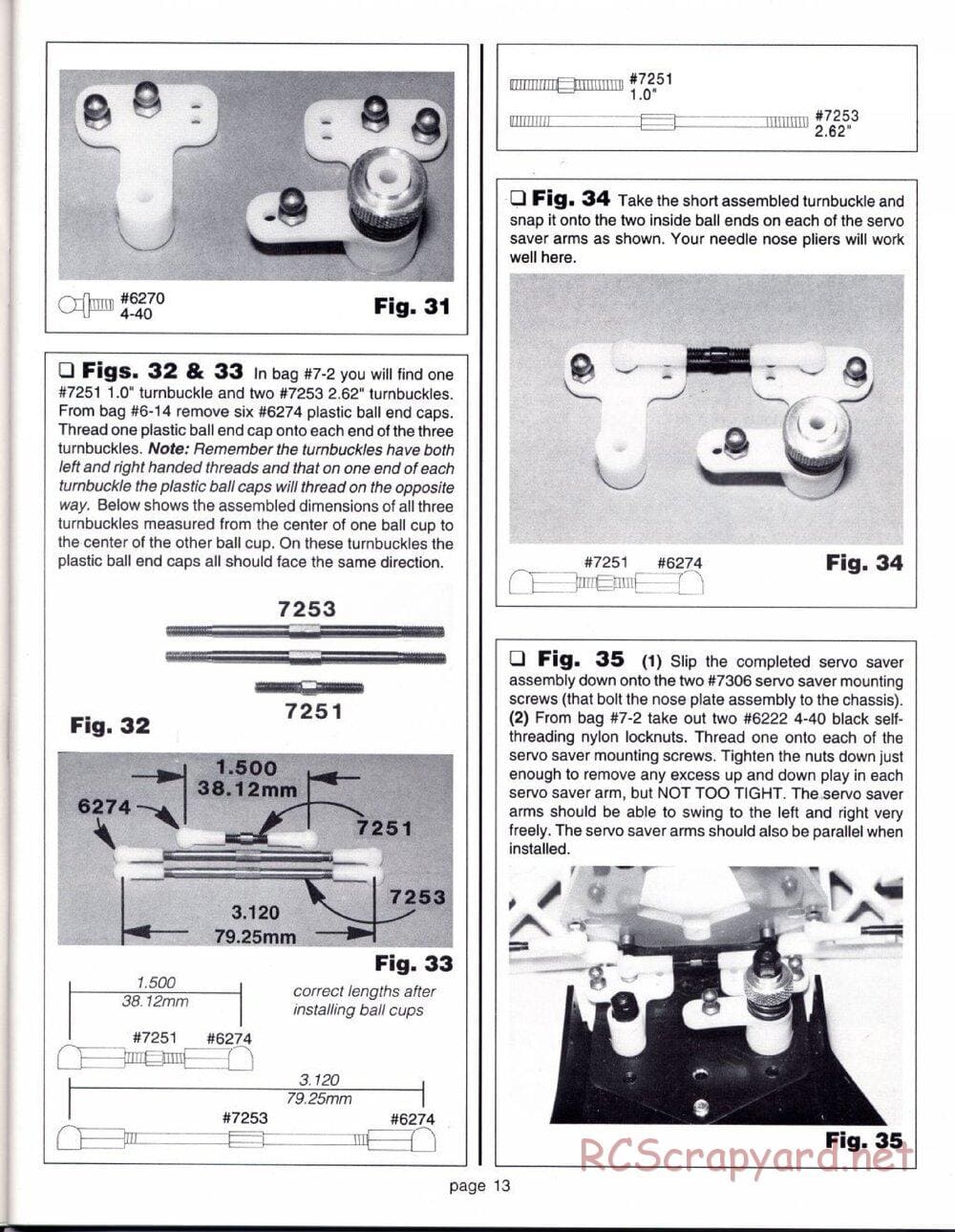 Team Associated - RC10GT (1993) - Manual - Page 13