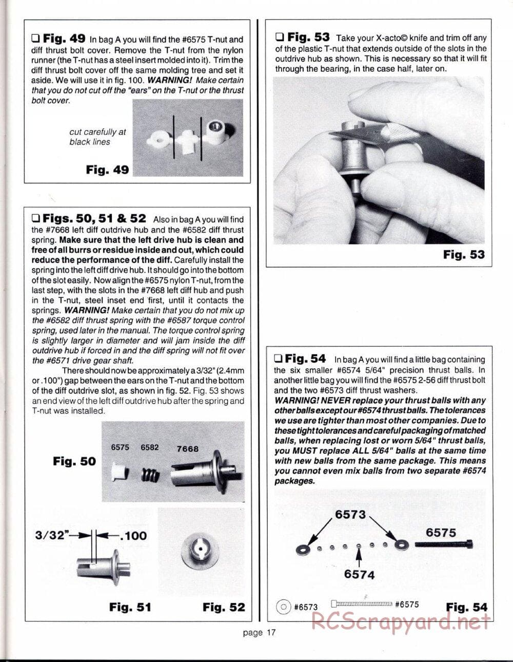 Team Associated - RC10GT (1993) - Manual - Page 17