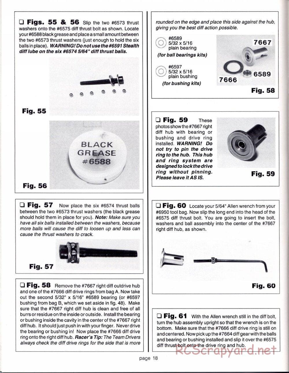 Team Associated - RC10GT (1993) - Manual - Page 18