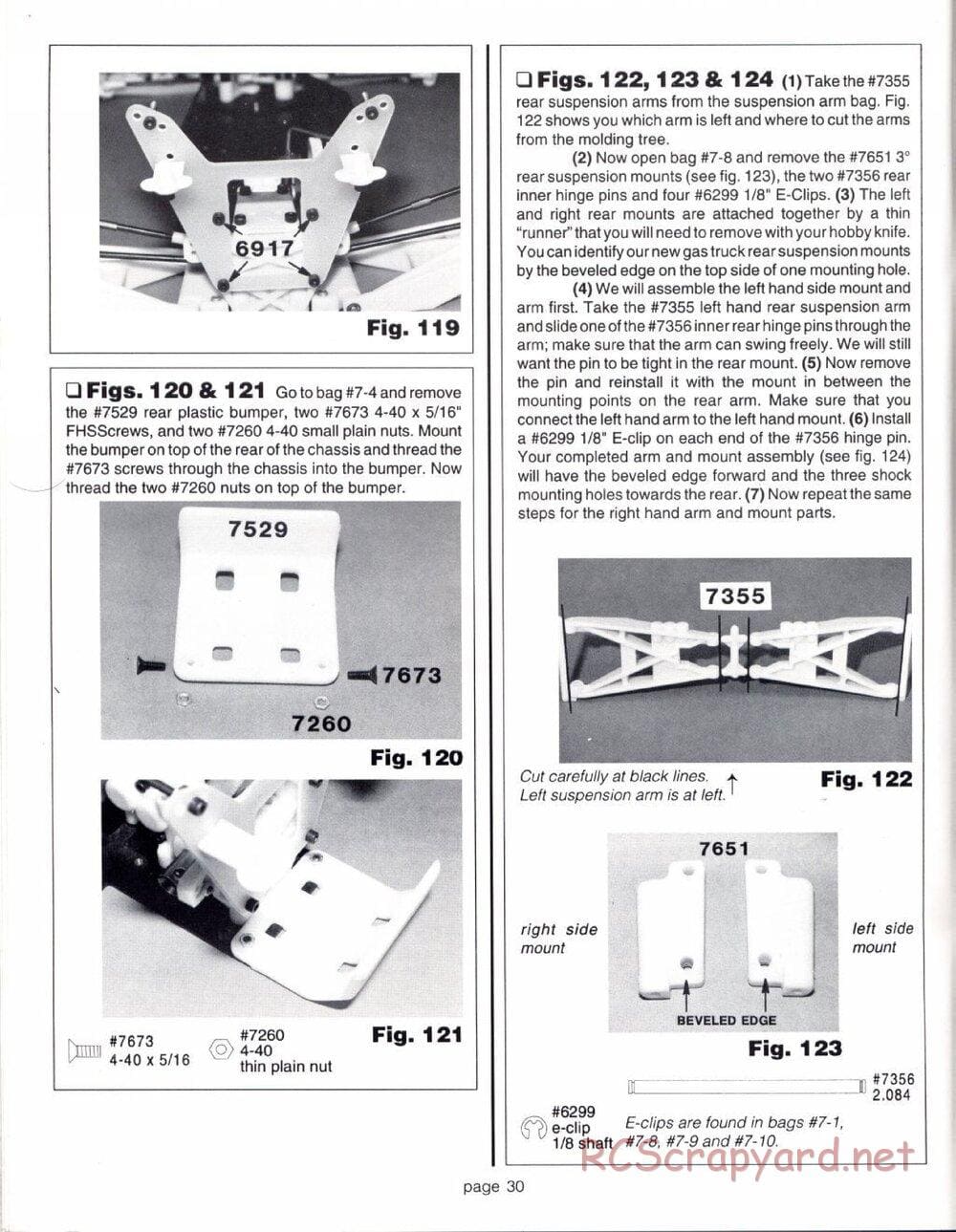 Team Associated - RC10GT (1993) - Manual - Page 30