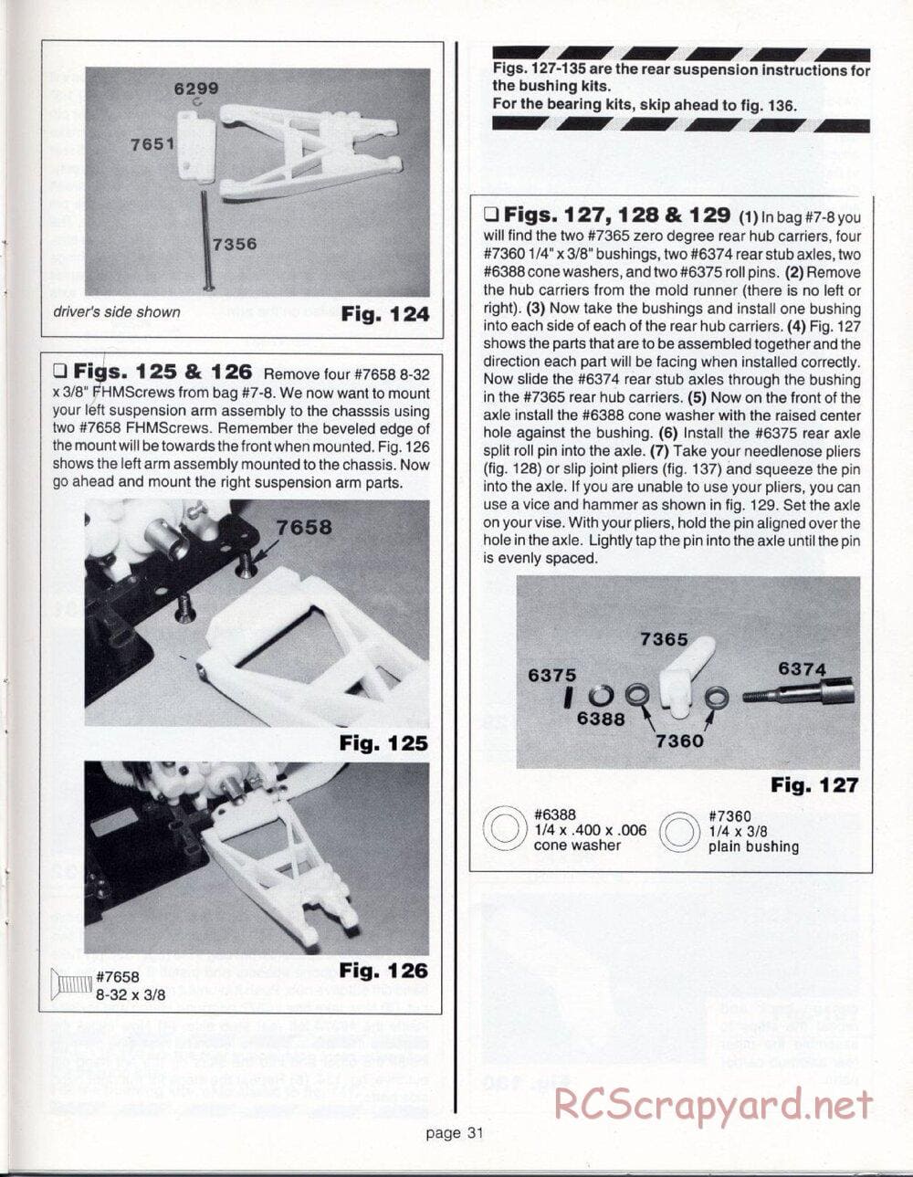 Team Associated - RC10GT (1993) - Manual - Page 31