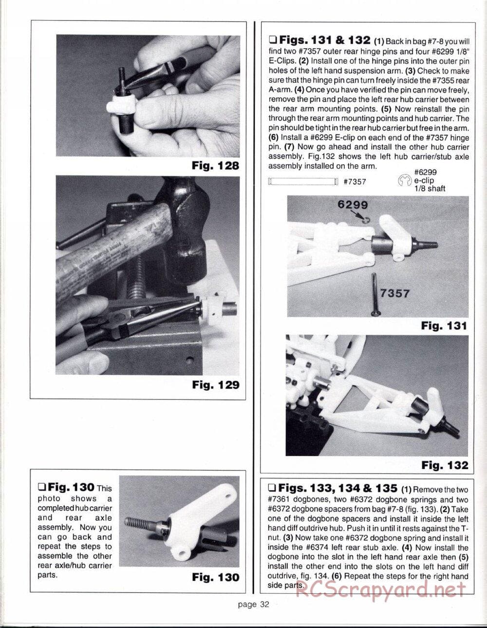Team Associated - RC10GT (1993) - Manual - Page 32