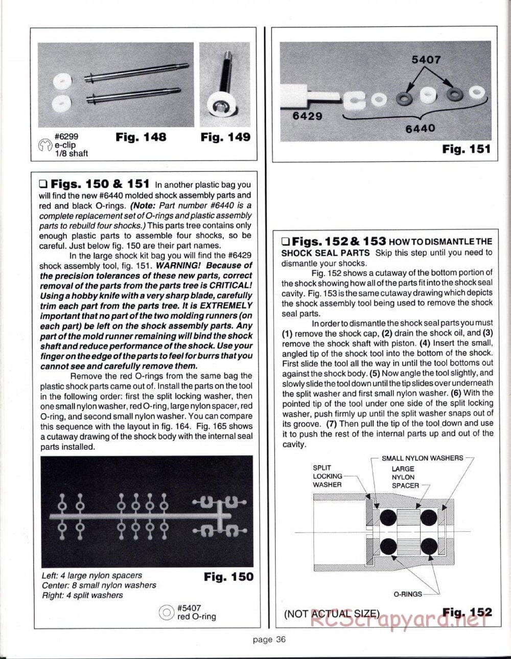 Team Associated - RC10GT (1993) - Manual - Page 36