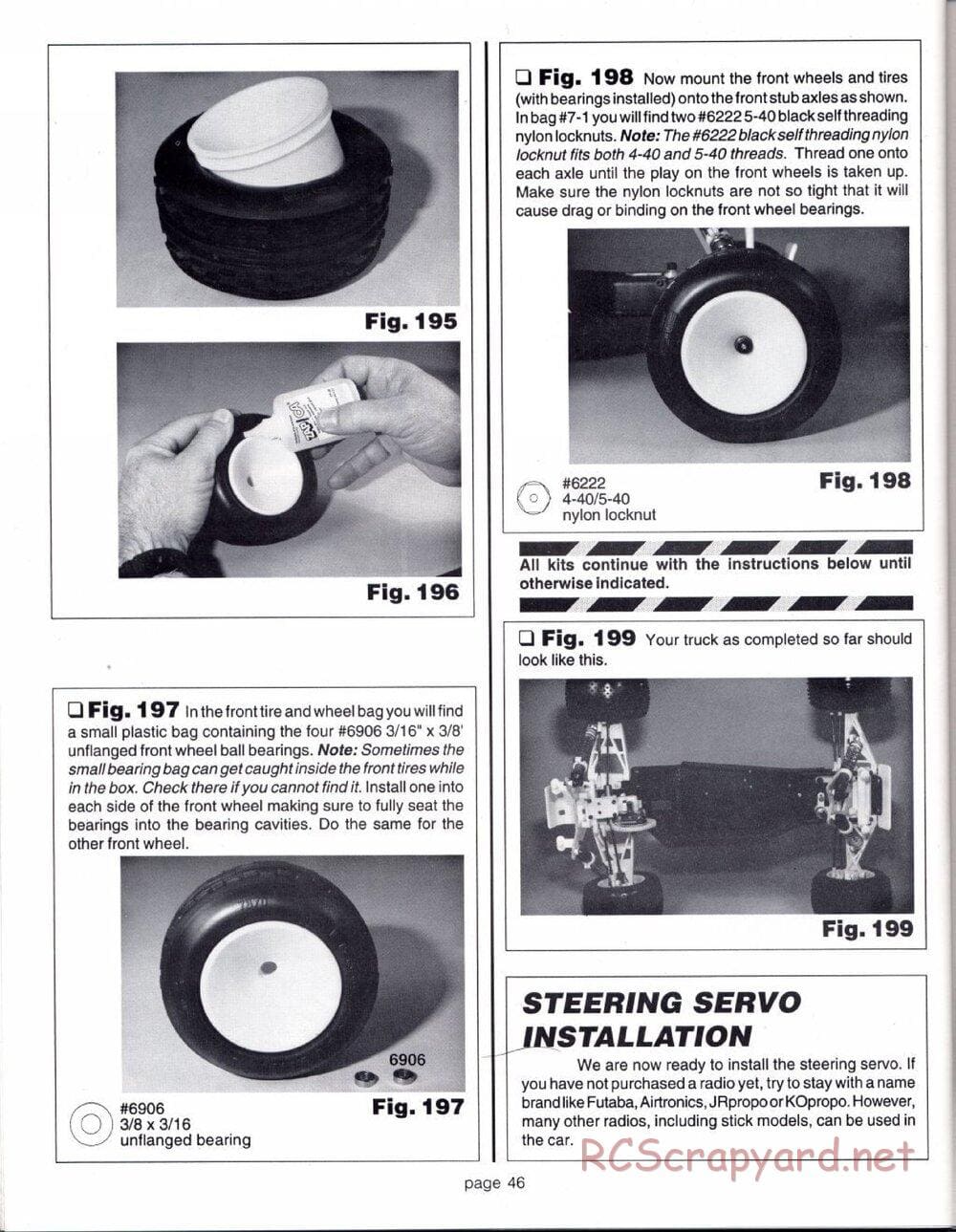 Team Associated - RC10GT (1993) - Manual - Page 46