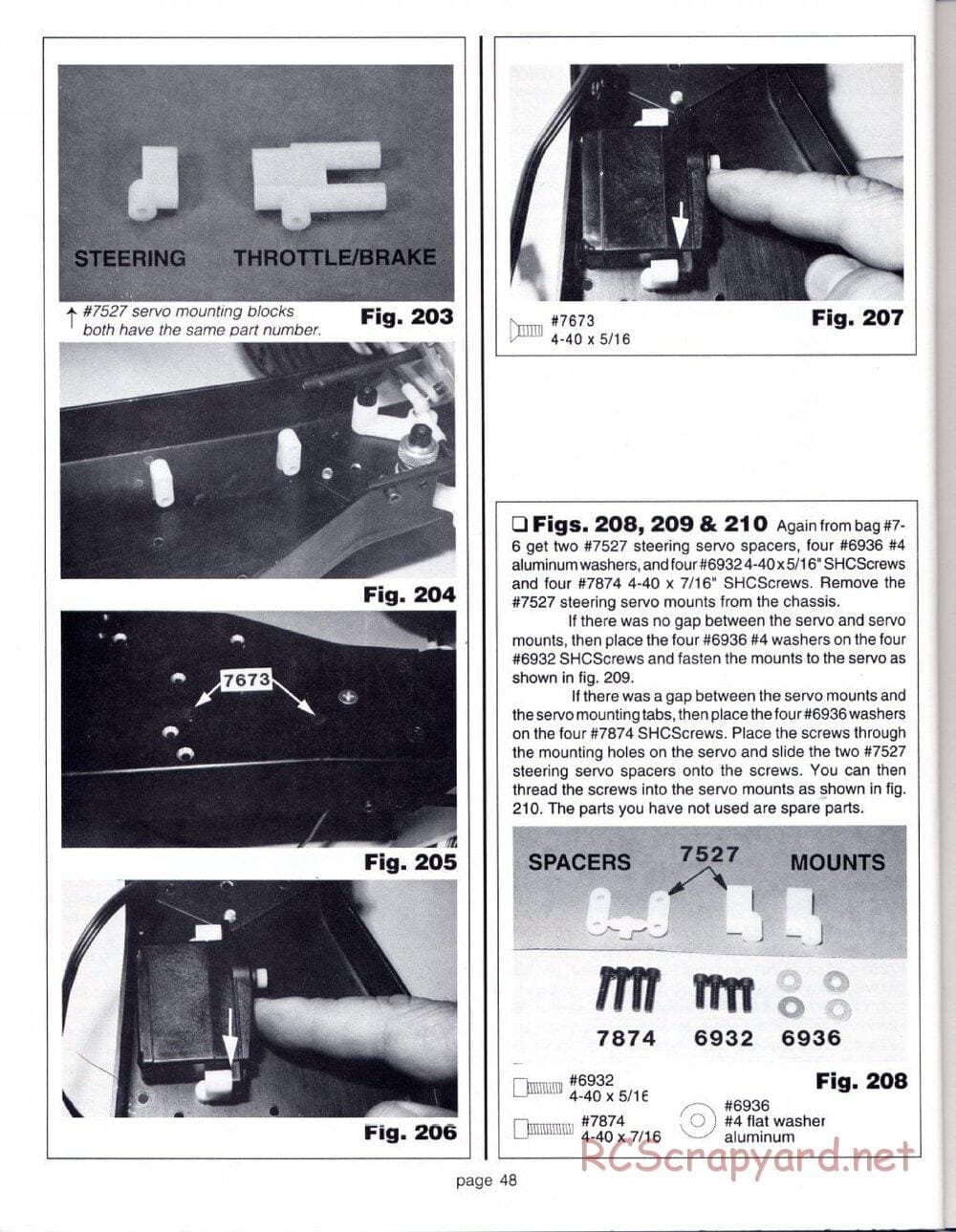 Team Associated - RC10GT (1993) - Manual - Page 48