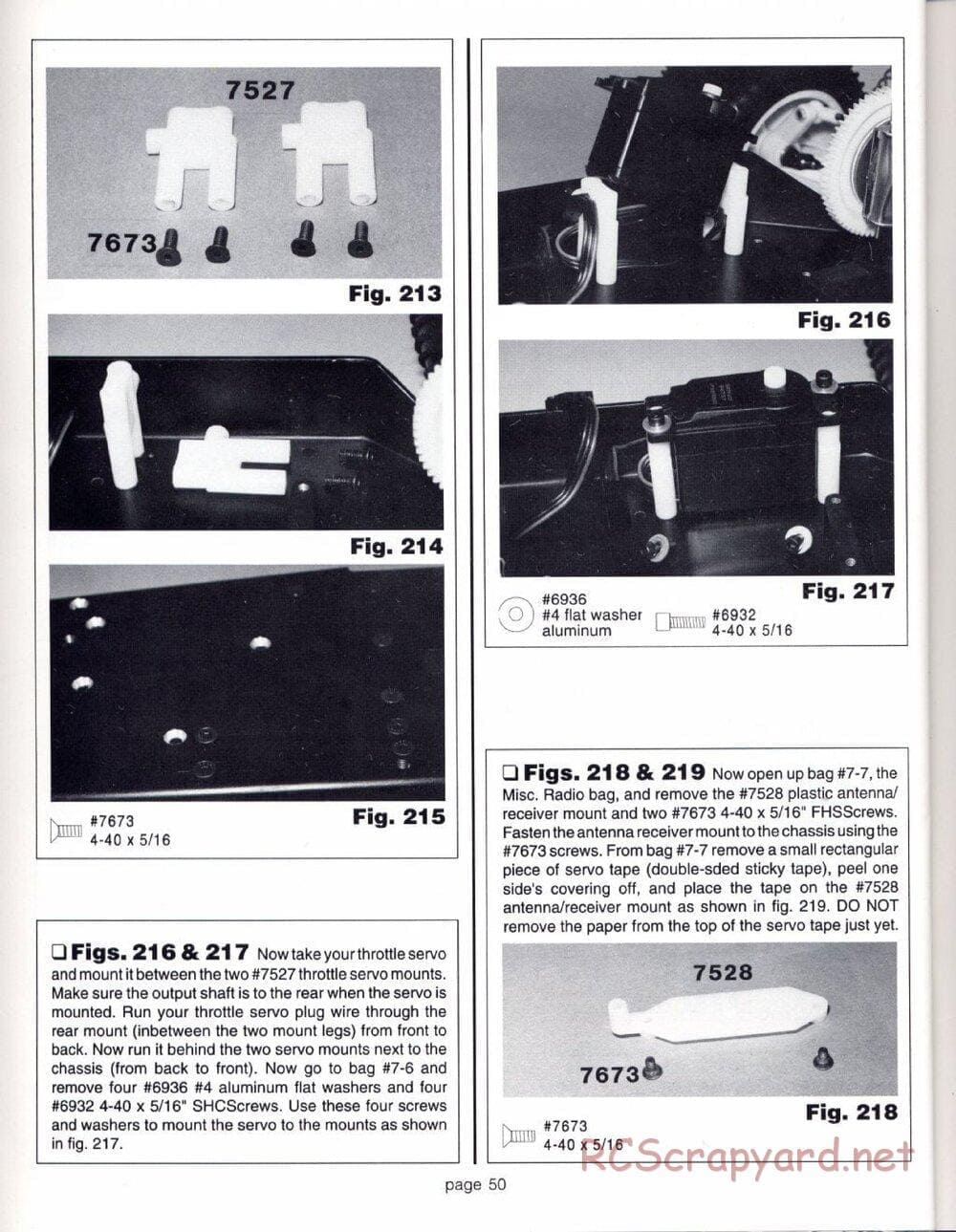 Team Associated - RC10GT (1993) - Manual - Page 50