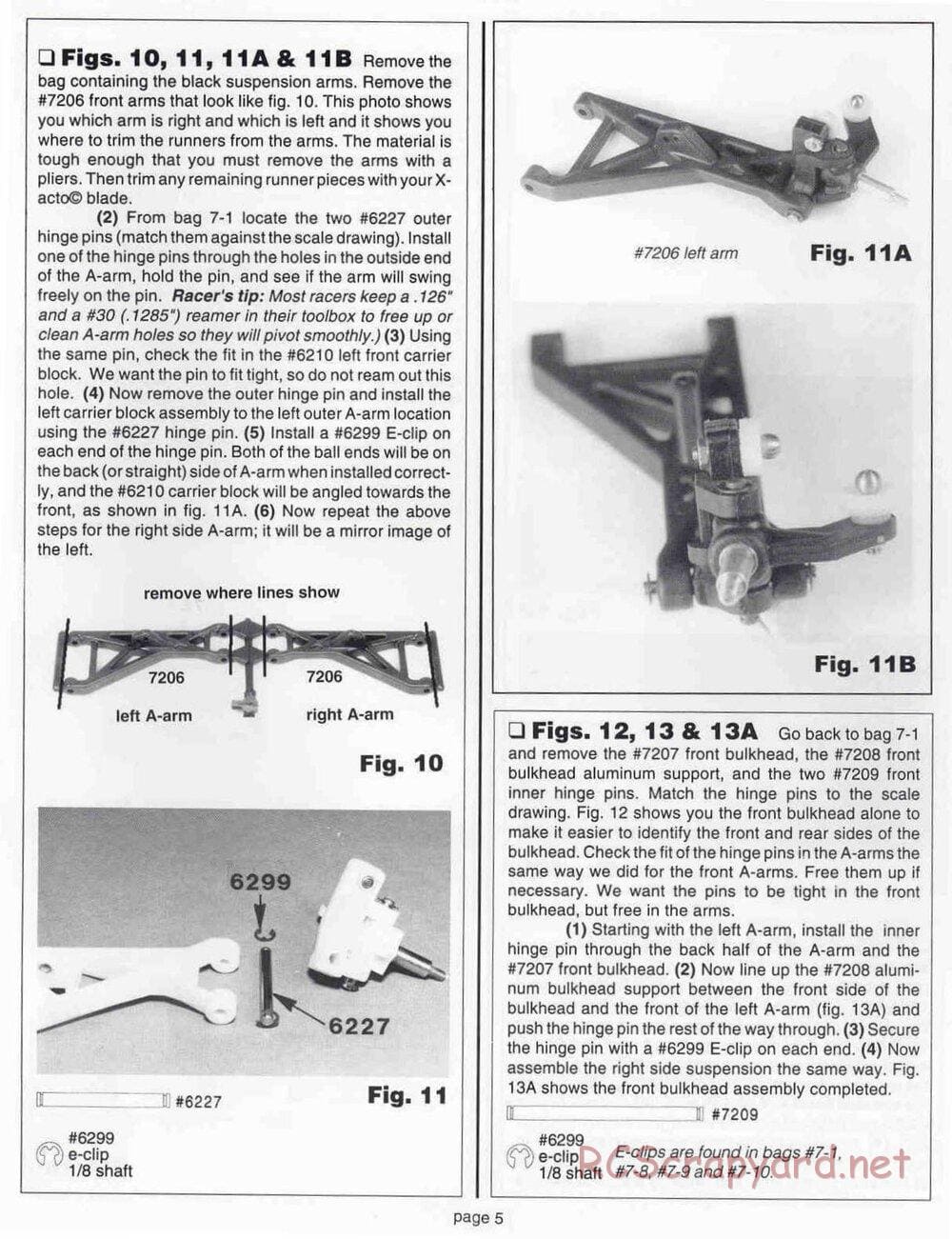 Team Associated - RC10GT (1999) - Manual - Page 5