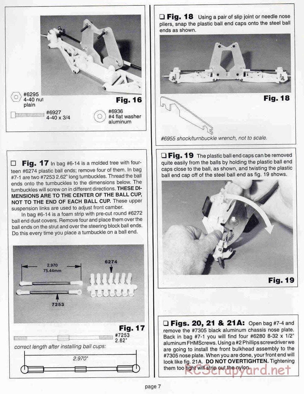 Team Associated - RC10GT (1999) - Manual - Page 7