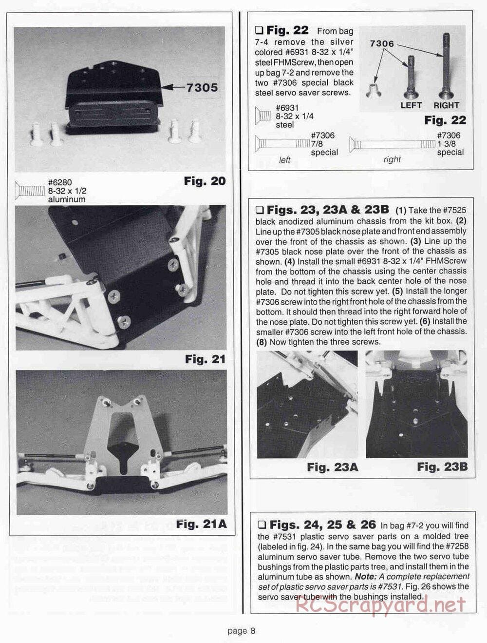 Team Associated - RC10GT (1999) - Manual - Page 8