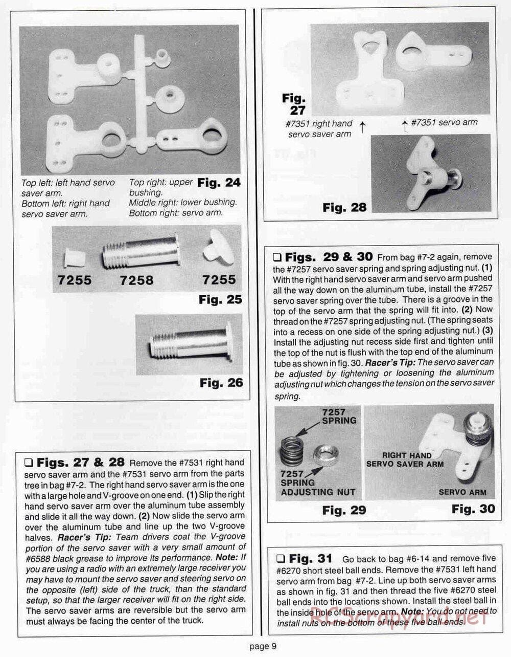 Team Associated - RC10GT (1999) - Manual - Page 9