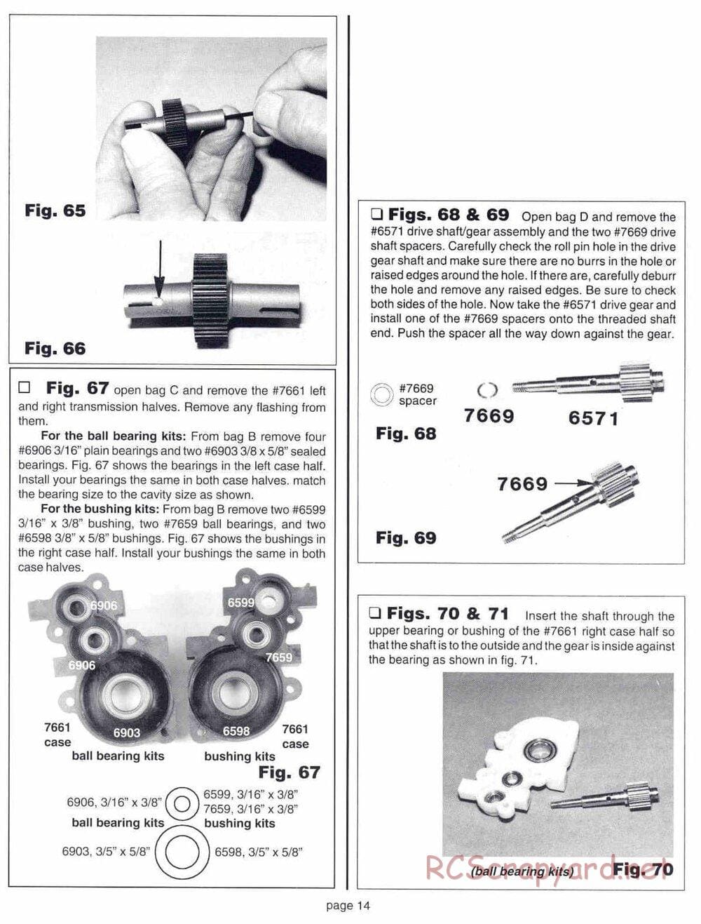 Team Associated - RC10GT (1999) - Manual - Page 14