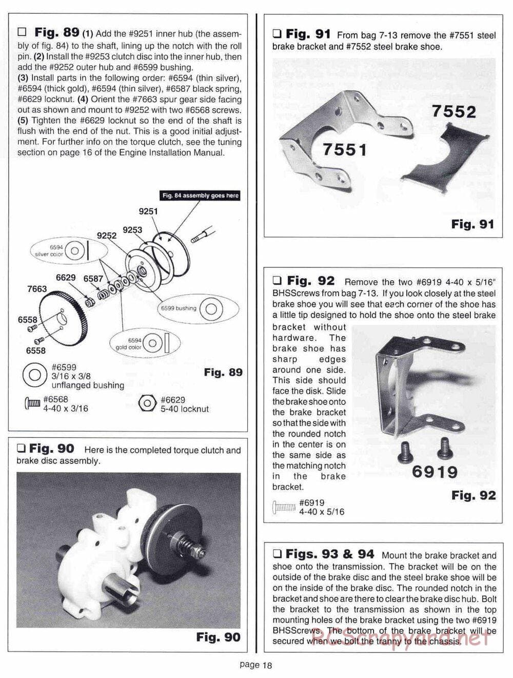 Team Associated - RC10GT (1999) - Manual - Page 18