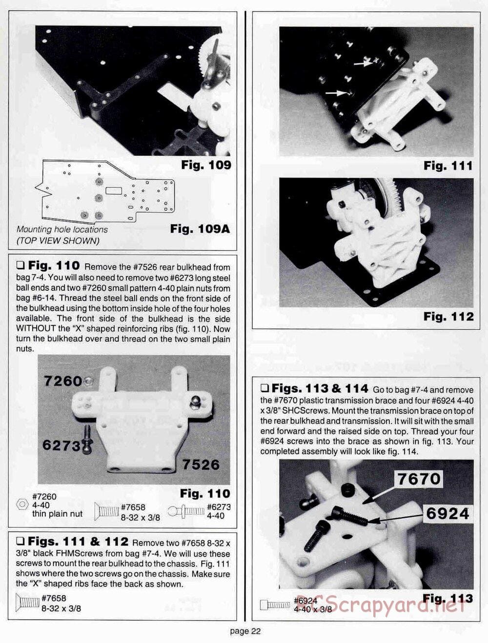 Team Associated - RC10GT (1999) - Manual - Page 22