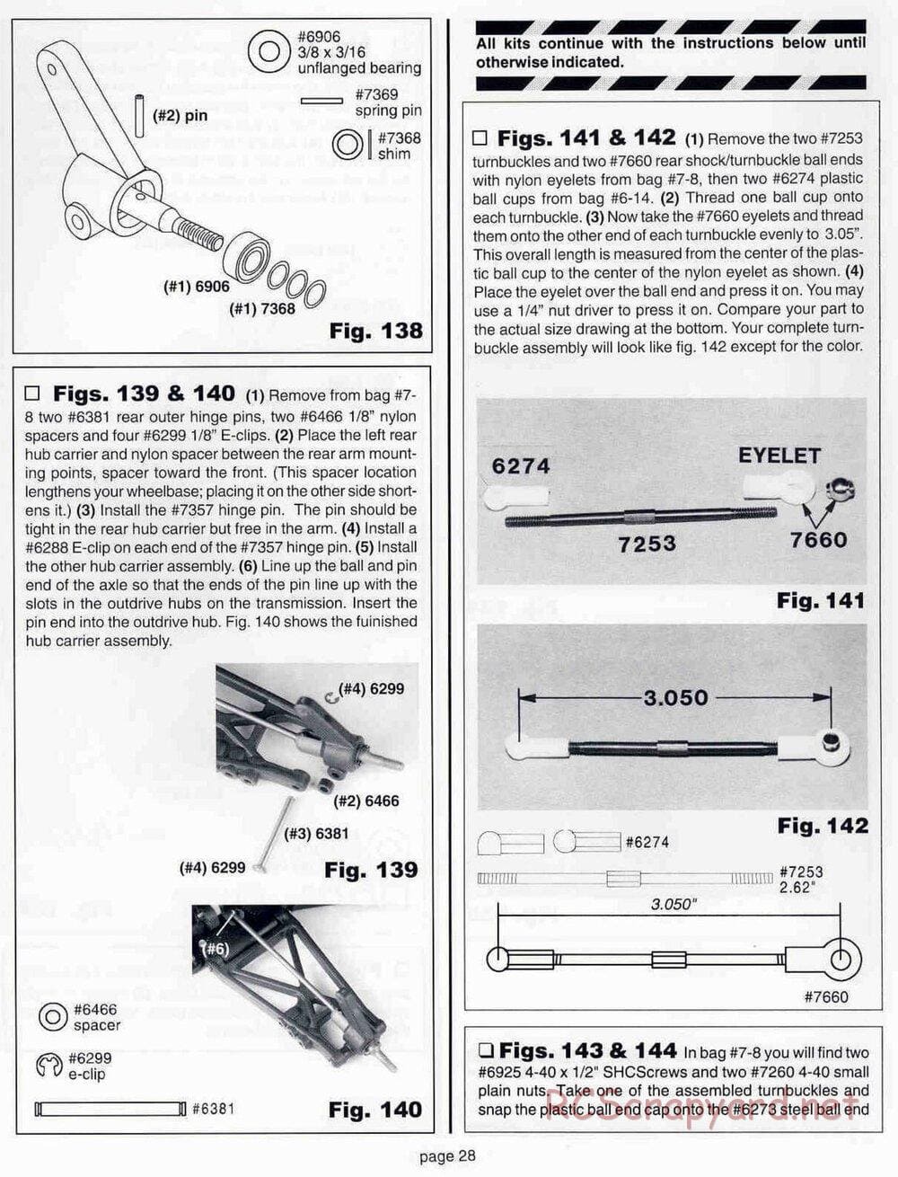 Team Associated - RC10GT (1999) - Manual - Page 28