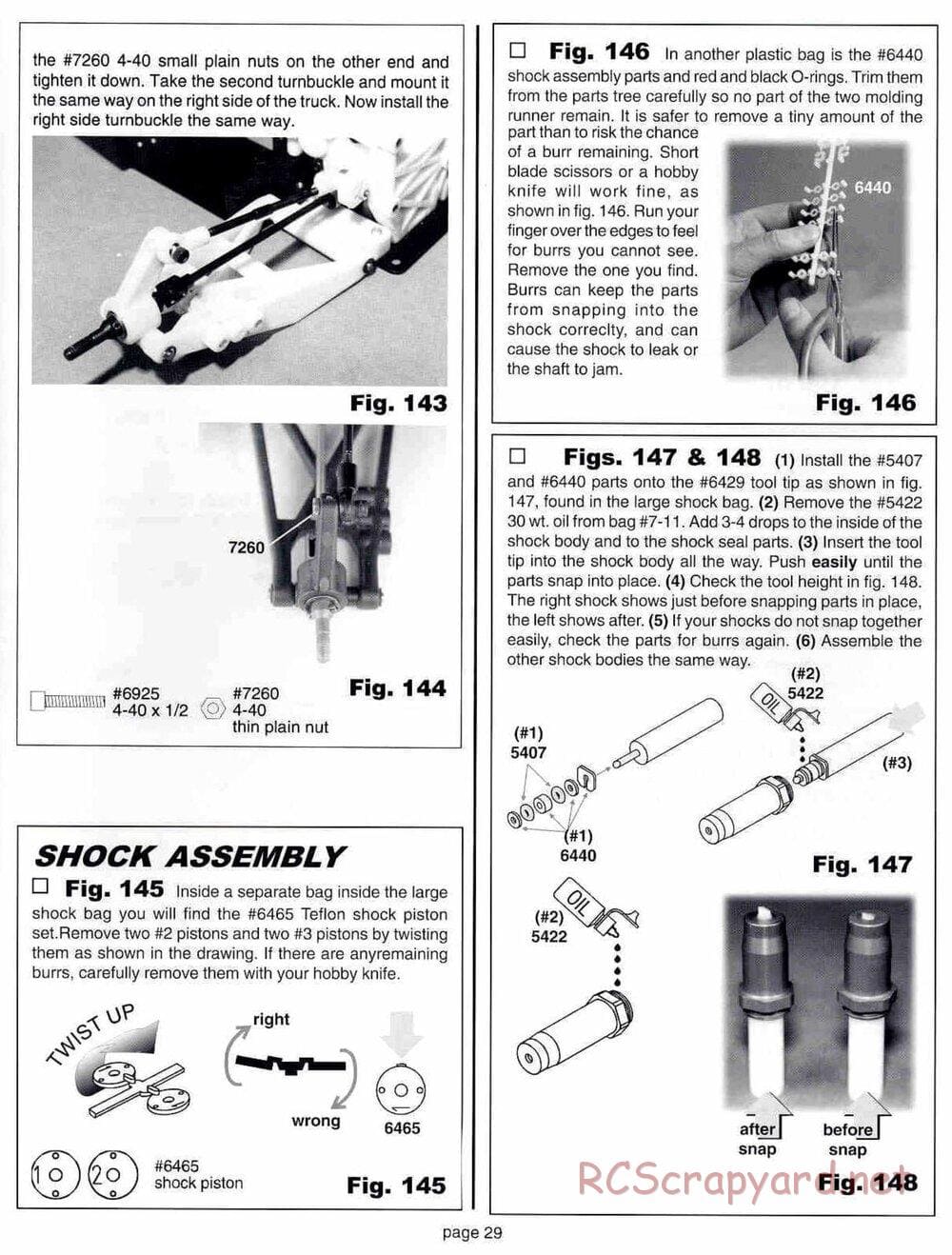 Team Associated - RC10GT (1999) - Manual - Page 29