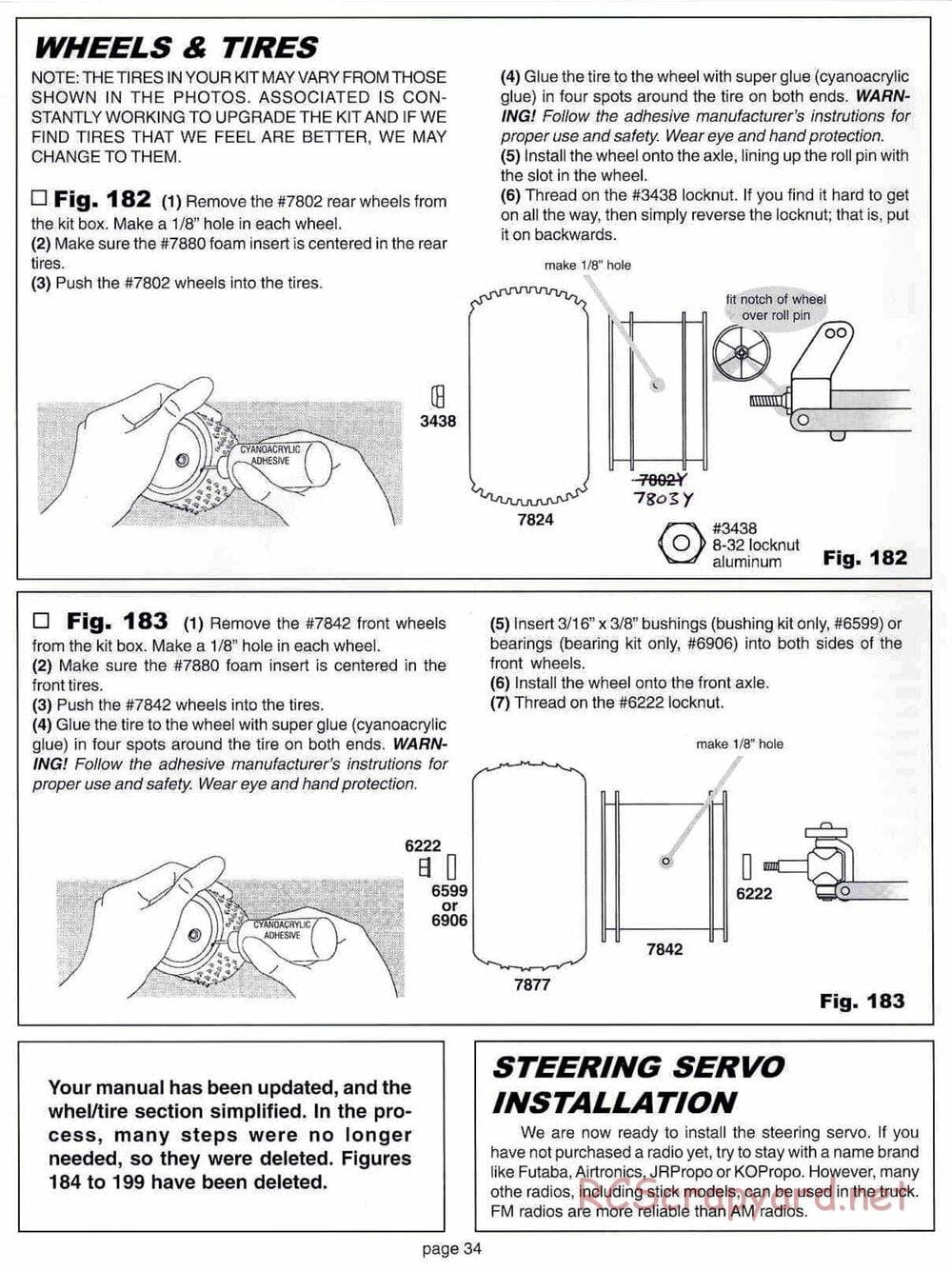 Team Associated - RC10GT (1999) - Manual - Page 34