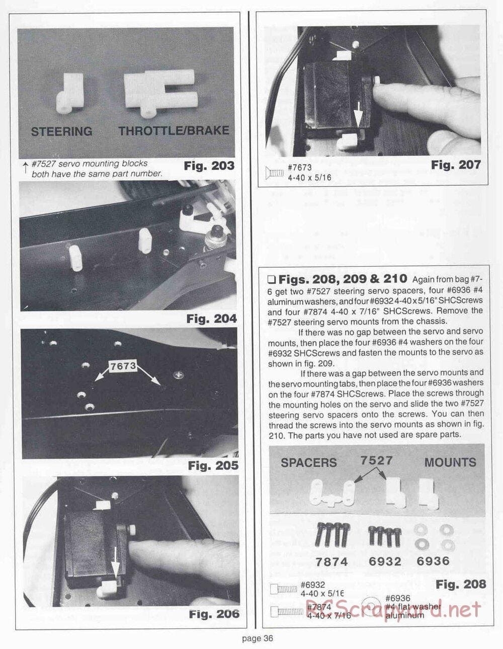 Team Associated - RC10GT (1999) - Manual - Page 36