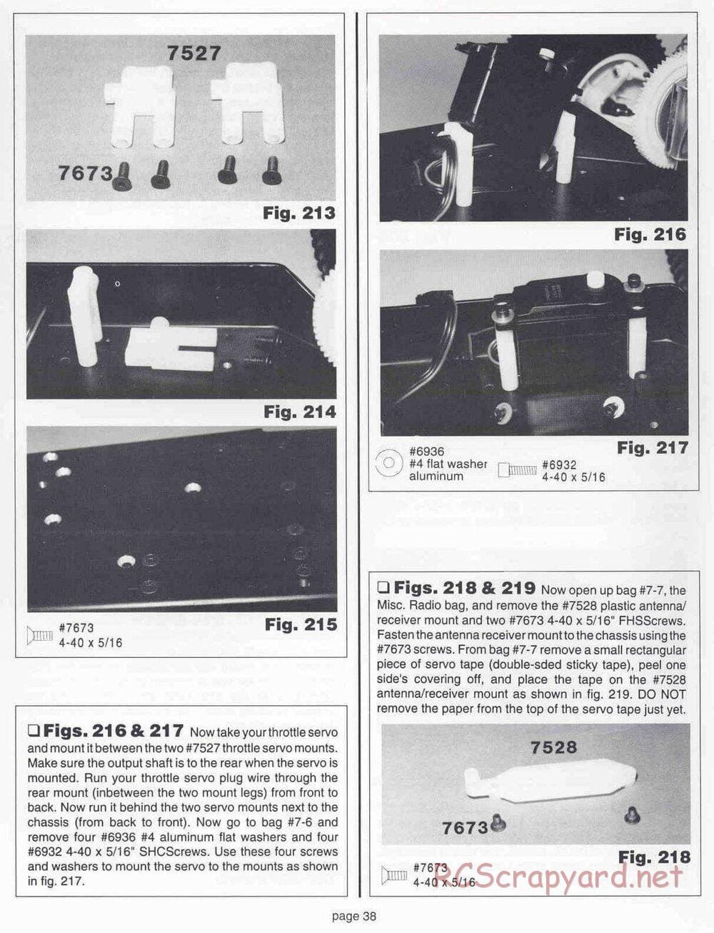 Team Associated - RC10GT (1999) - Manual - Page 38