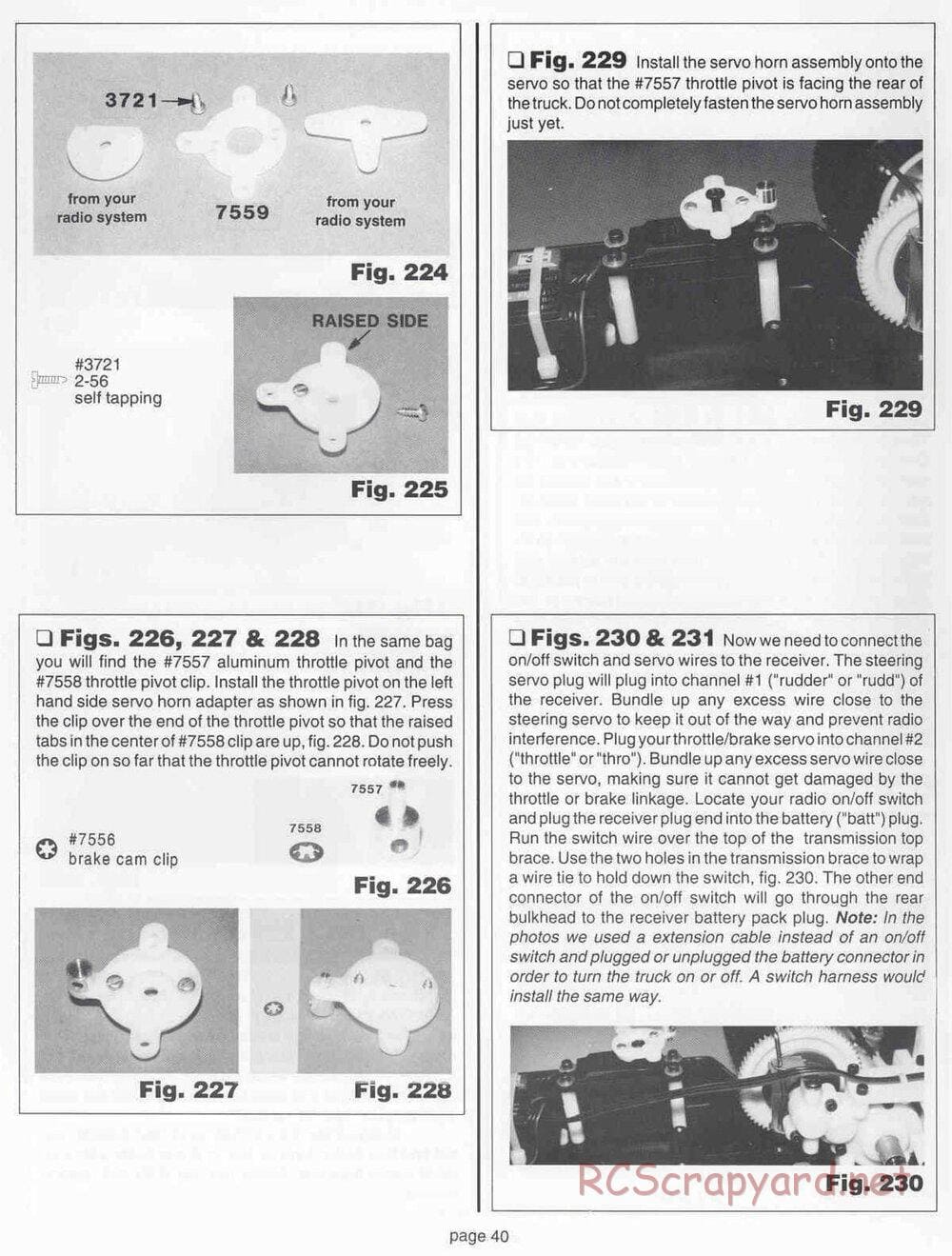 Team Associated - RC10GT (1999) - Manual - Page 40