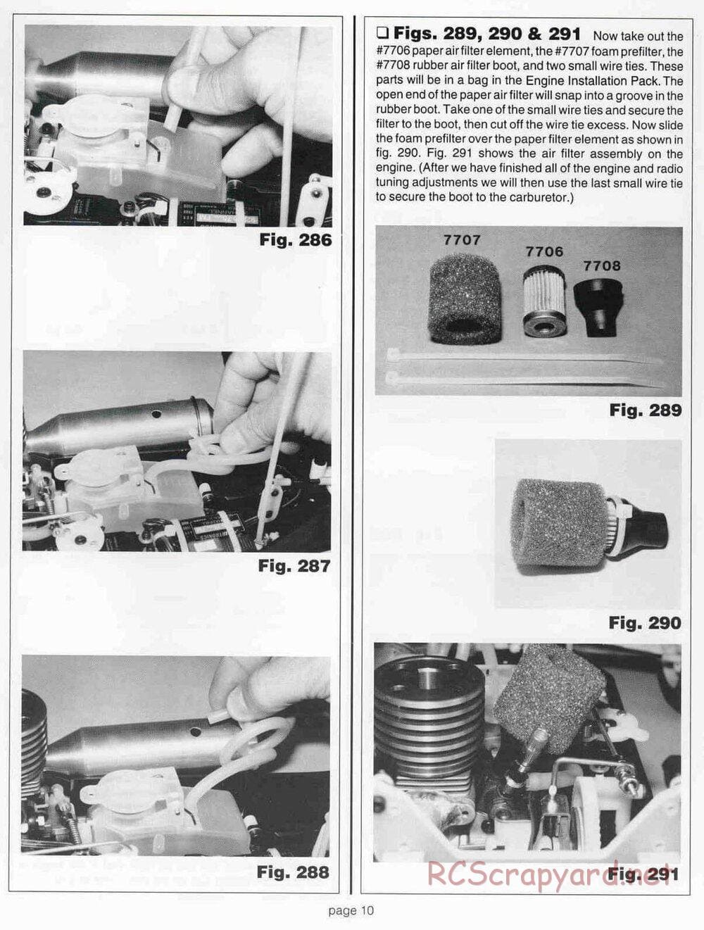 Team Associated - RC10GT (1999) - Motor Installation Manual - Page 10