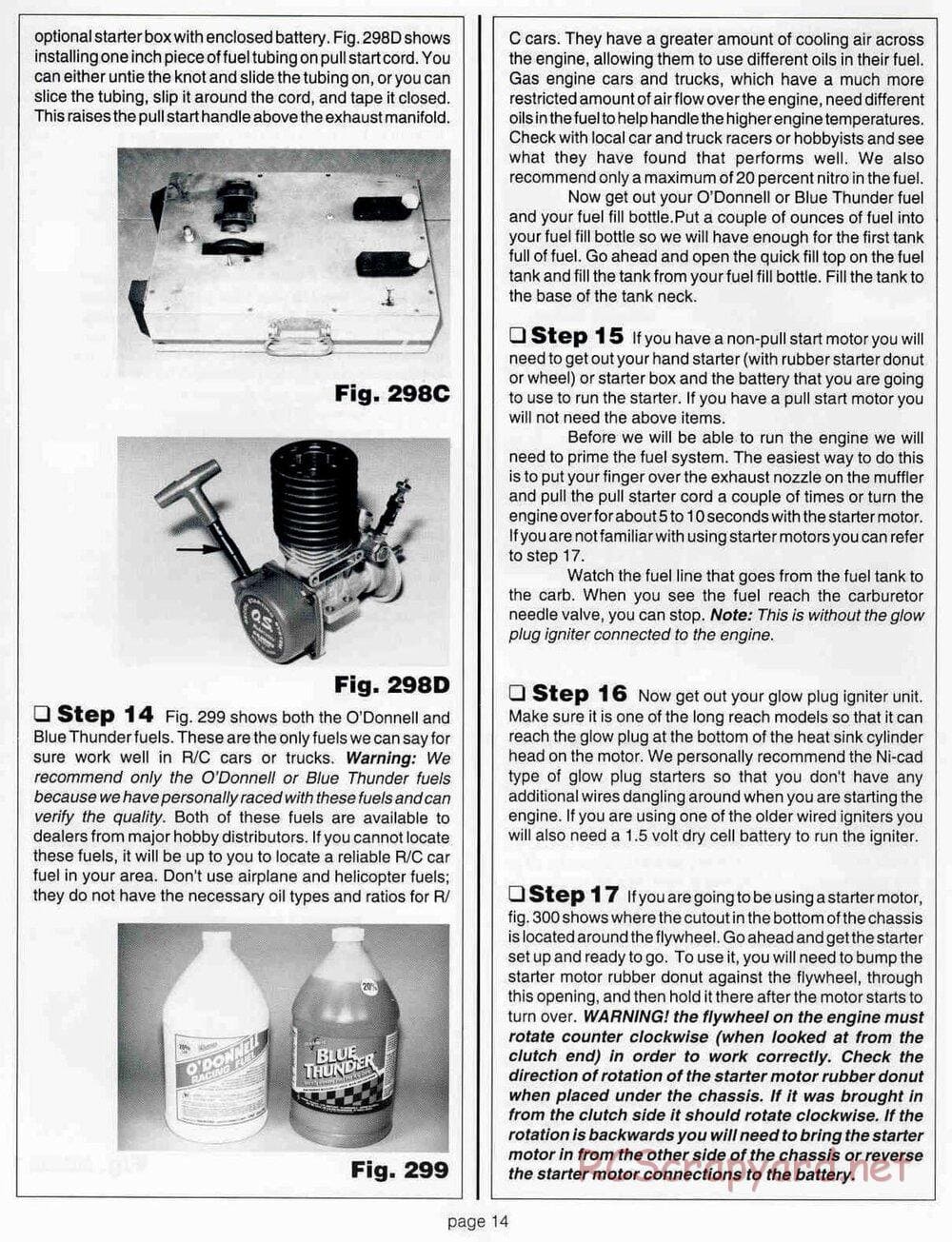 Team Associated - RC10GT (1999) - Motor Installation Manual - Page 14