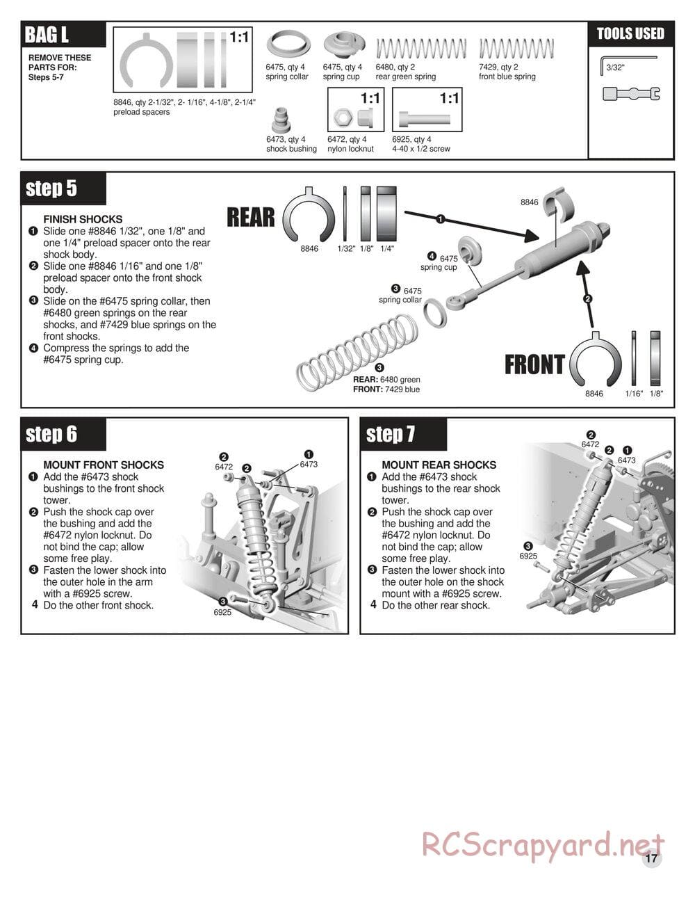 Team Associated - RC10GT (2000) - Manual - Page 17