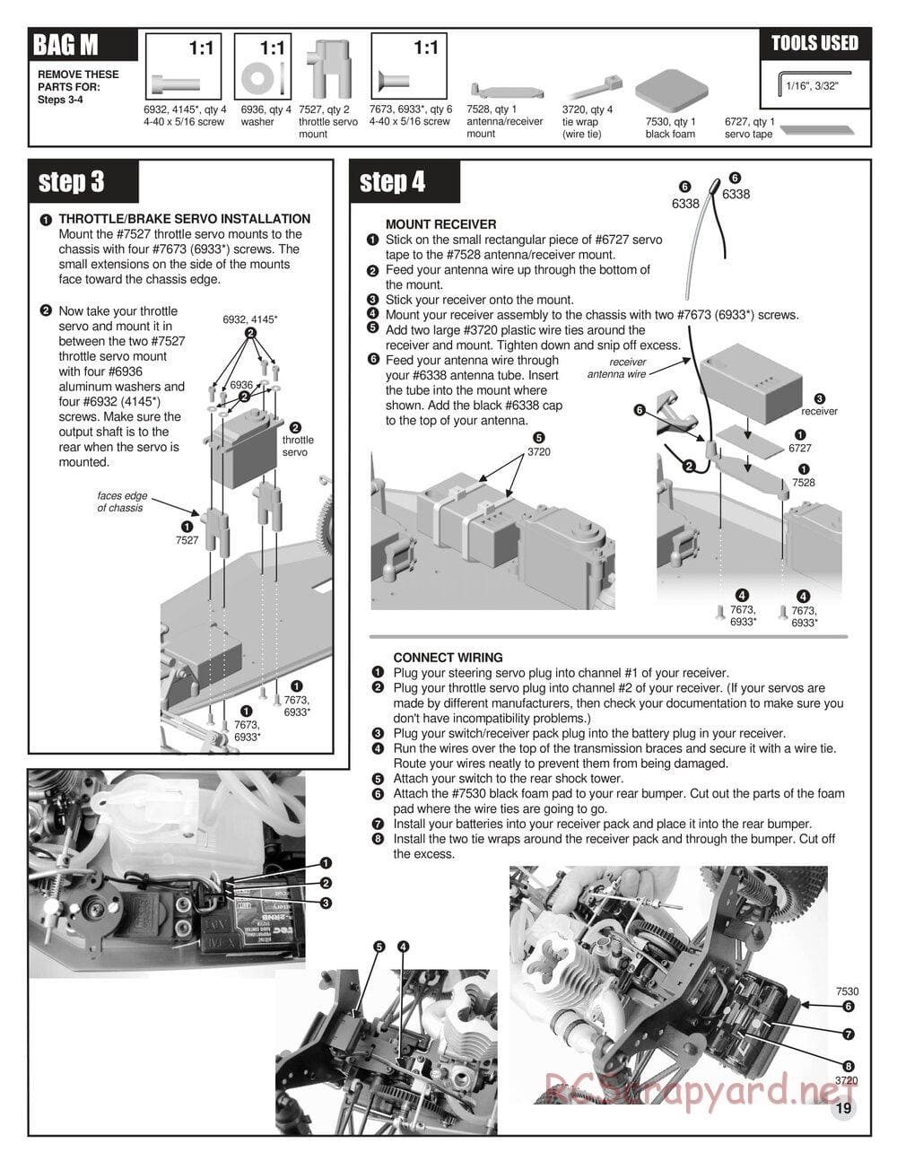Team Associated - RC10GT (2000) - Manual - Page 19