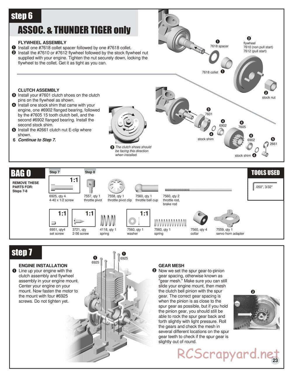 Team Associated - RC10GT (2000) - Manual - Page 23