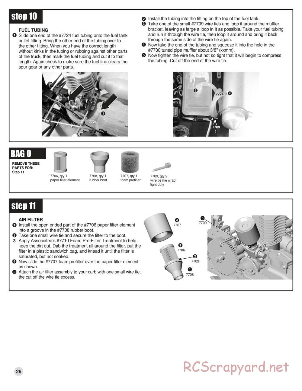 Team Associated - RC10GT (2000) - Manual - Page 26