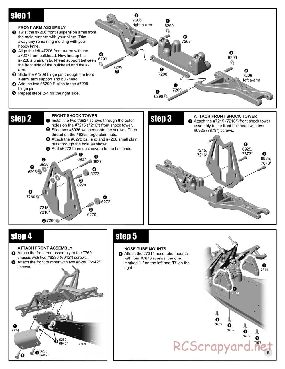 Team Associated - RC10GT RTR Plus - Manual - Page 5