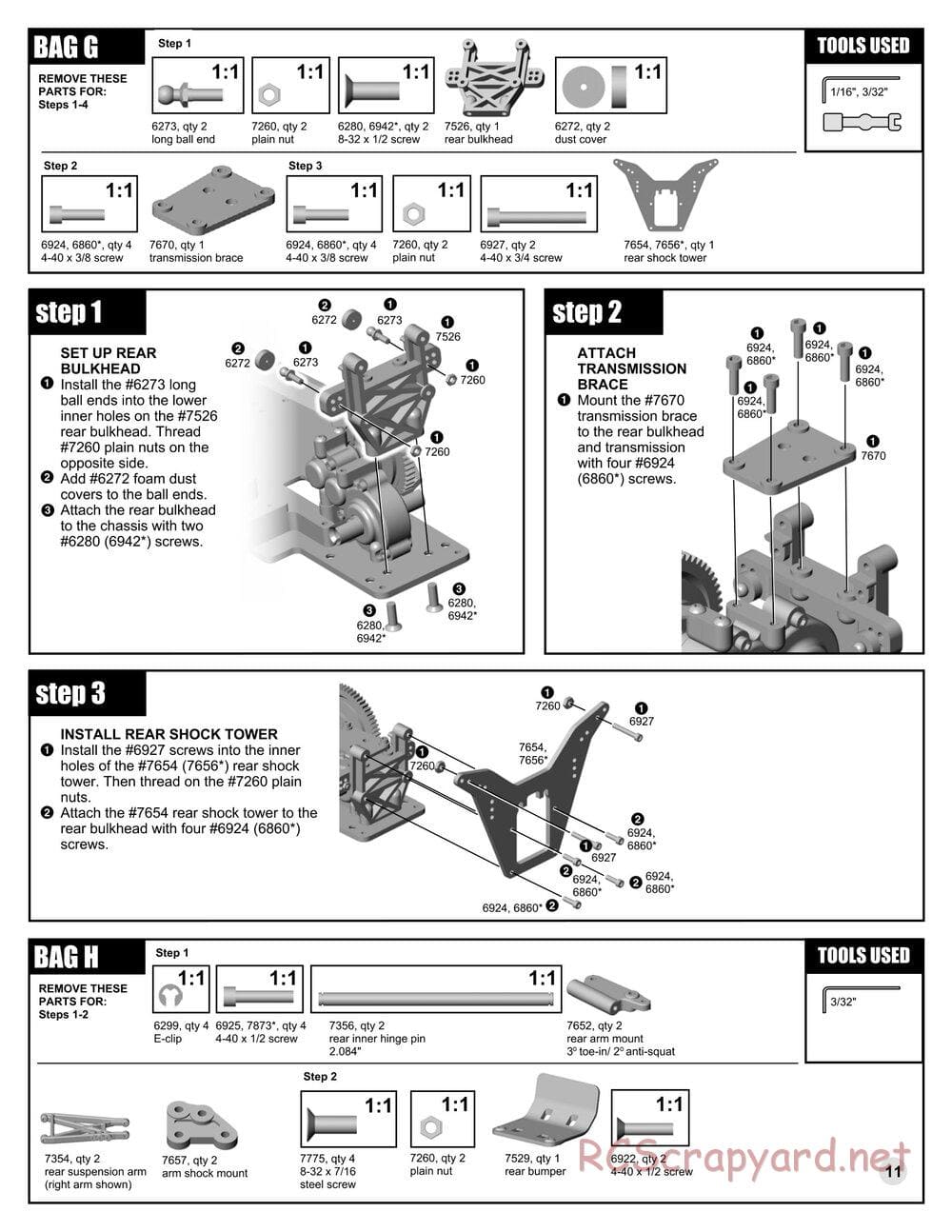 Team Associated - RC10GT RTR Plus - Manual - Page 11