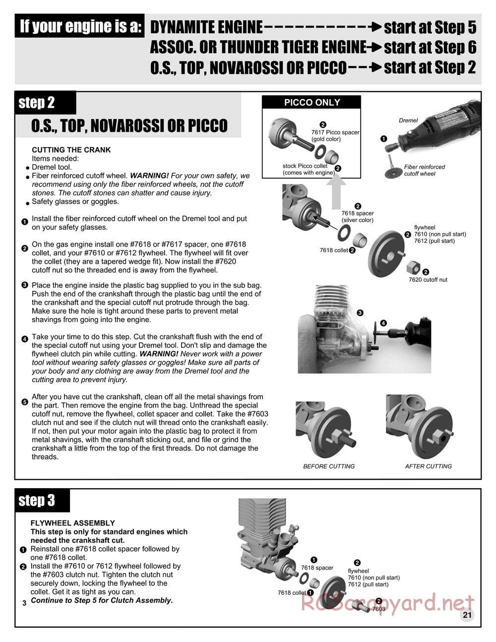 Team Associated - RC10GT RTR Plus - Manual - Page 21