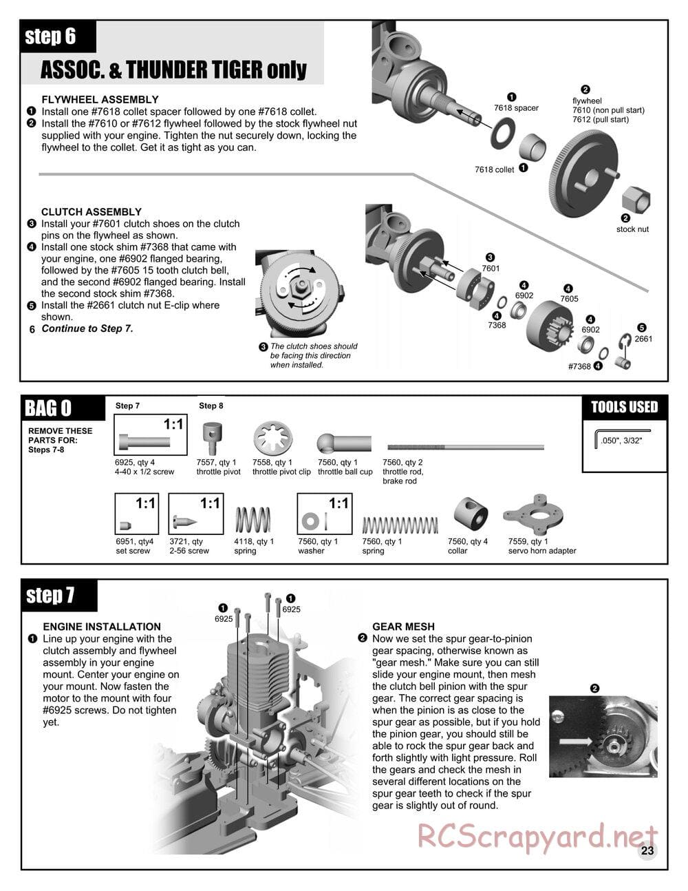 Team Associated - RC10GT RTR Plus - Manual - Page 23