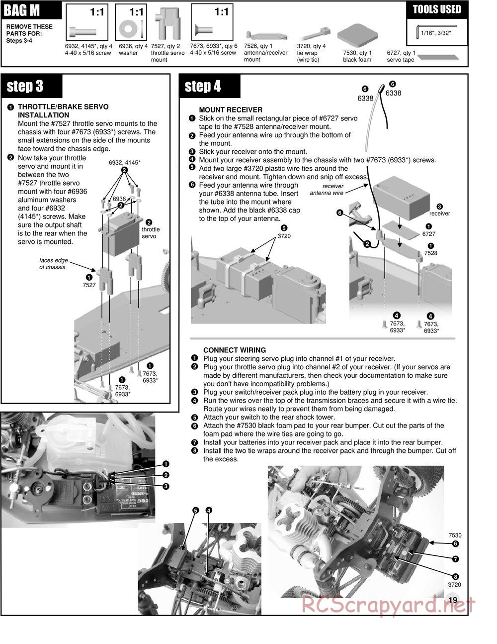 Team Associated - RC10GT Team Built - Manual - Page 19