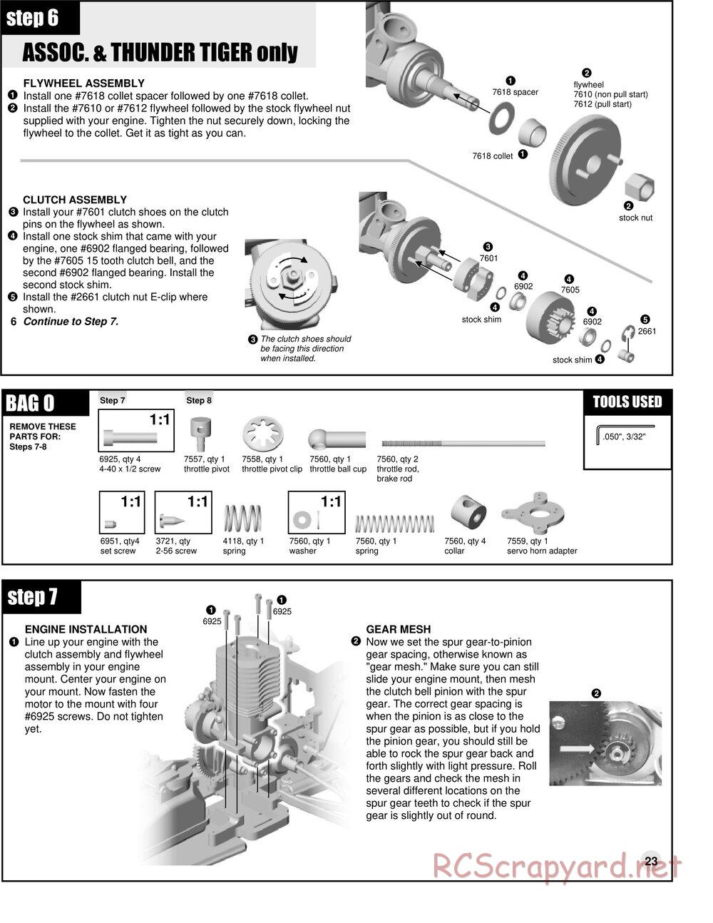 Team Associated - RC10GT Team Built - Manual - Page 23