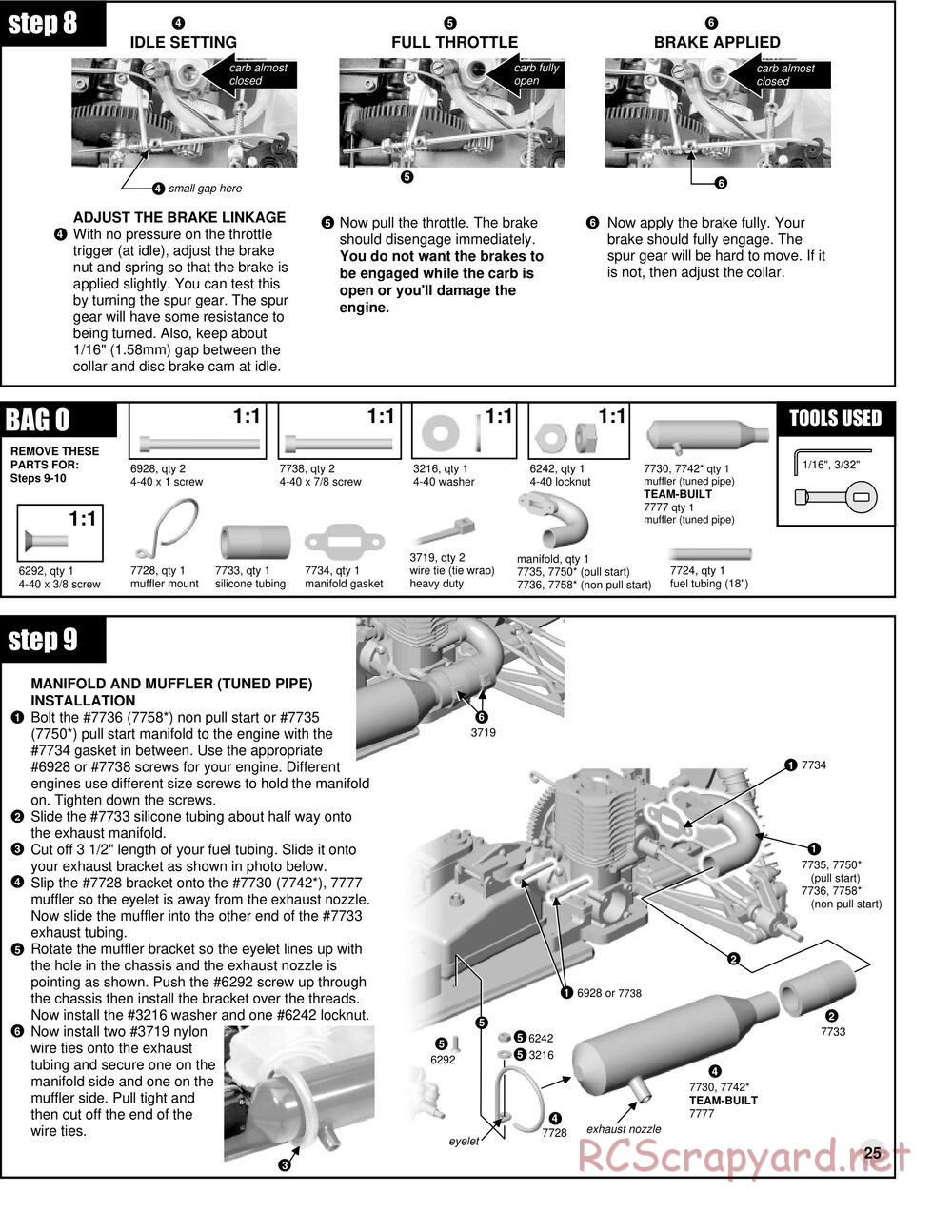 Team Associated - RC10GT Team Built - Manual - Page 25