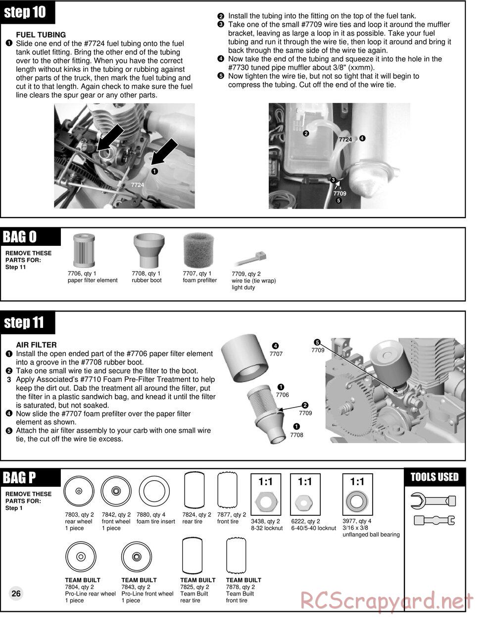 Team Associated - RC10GT Team Built - Manual - Page 26