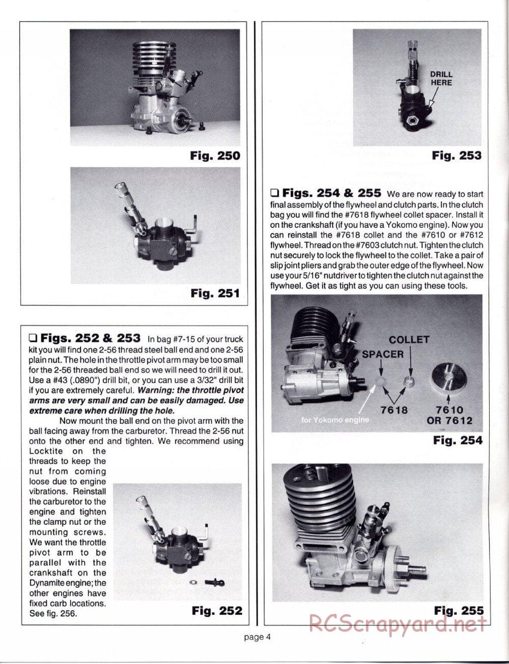 Team Associated - RC10GT (1993) - Motor Installation Manual - Page 4