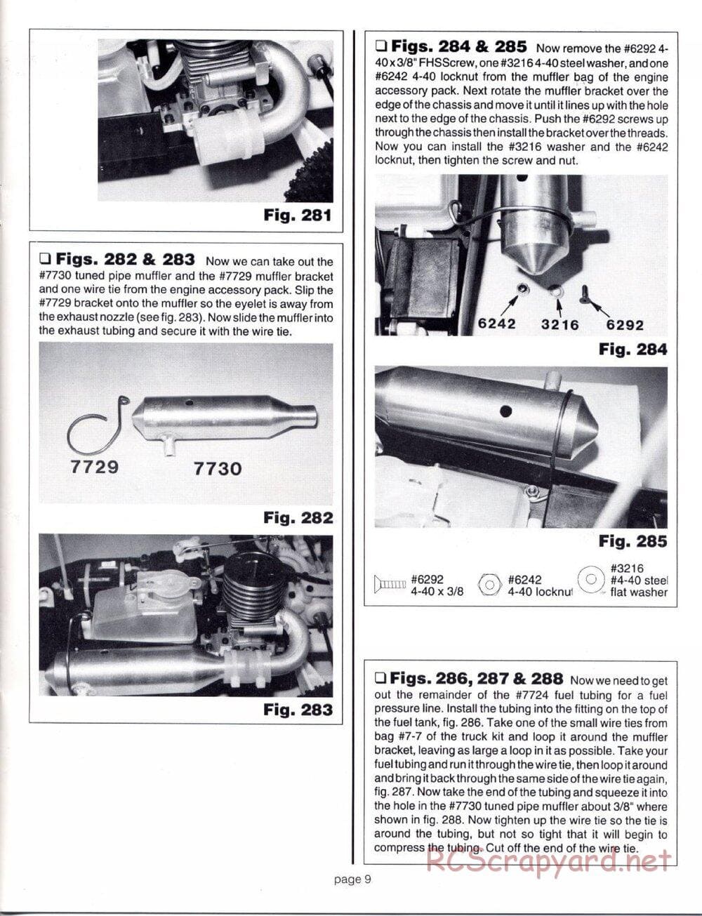 Team Associated - RC10GT (1993) - Motor Installation Manual - Page 9