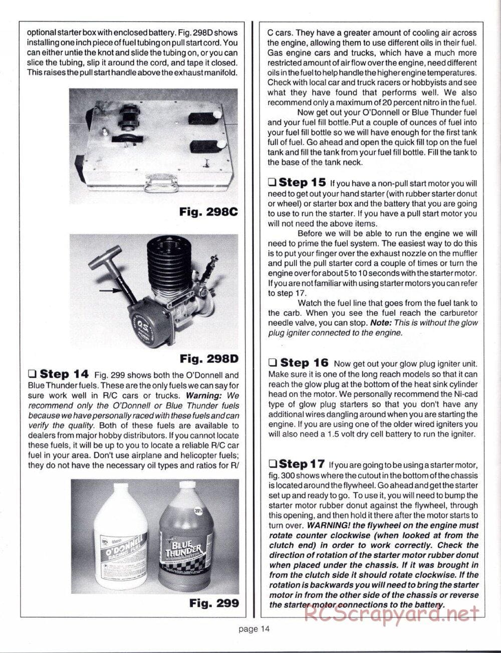 Team Associated - RC10GT (1993) - Motor Installation Manual - Page 14