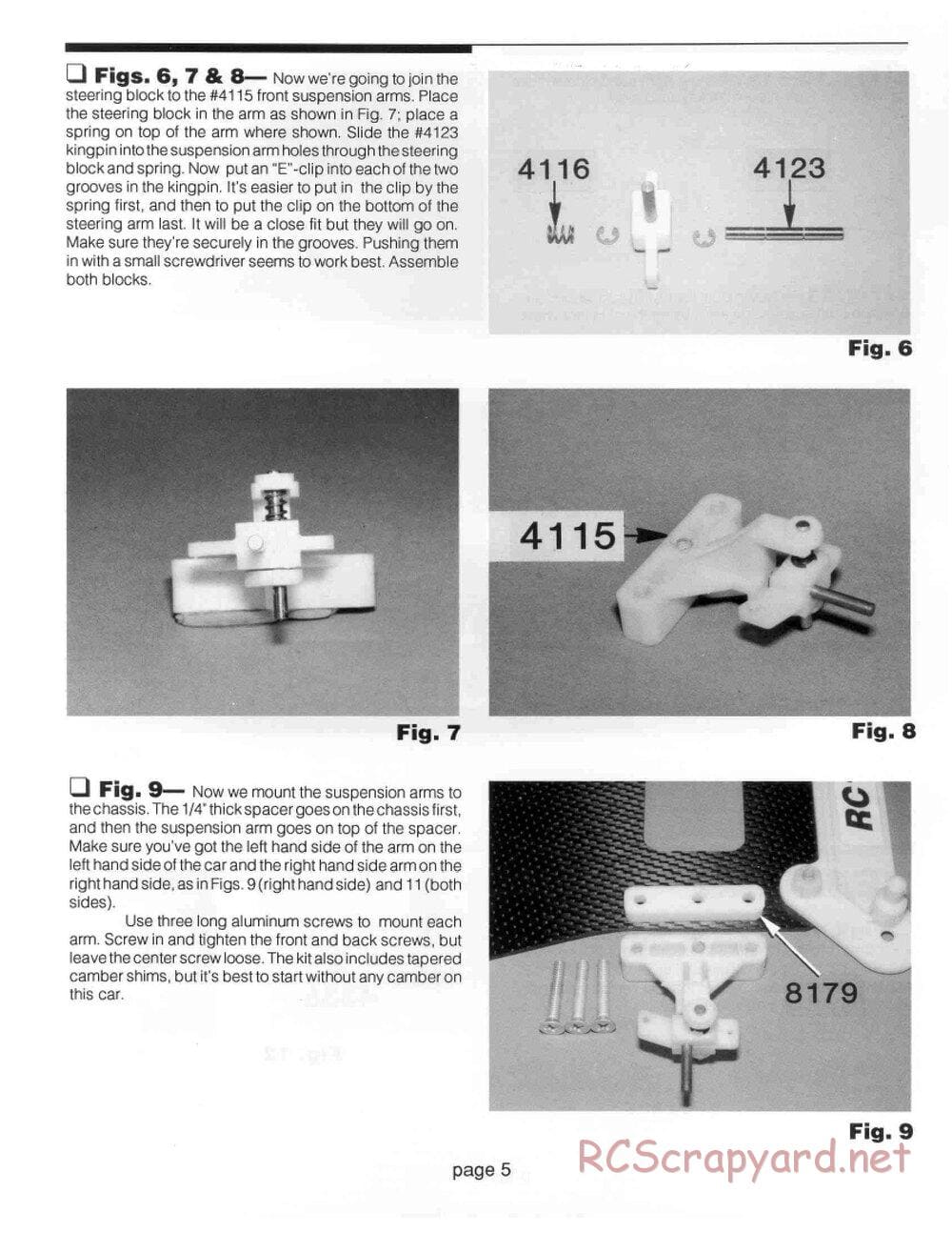 Team Associated - RC10L - Manual - Page 5