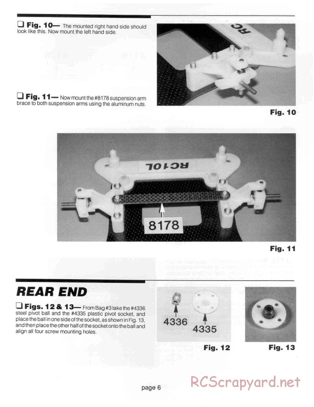 Team Associated - RC10L - Manual - Page 6