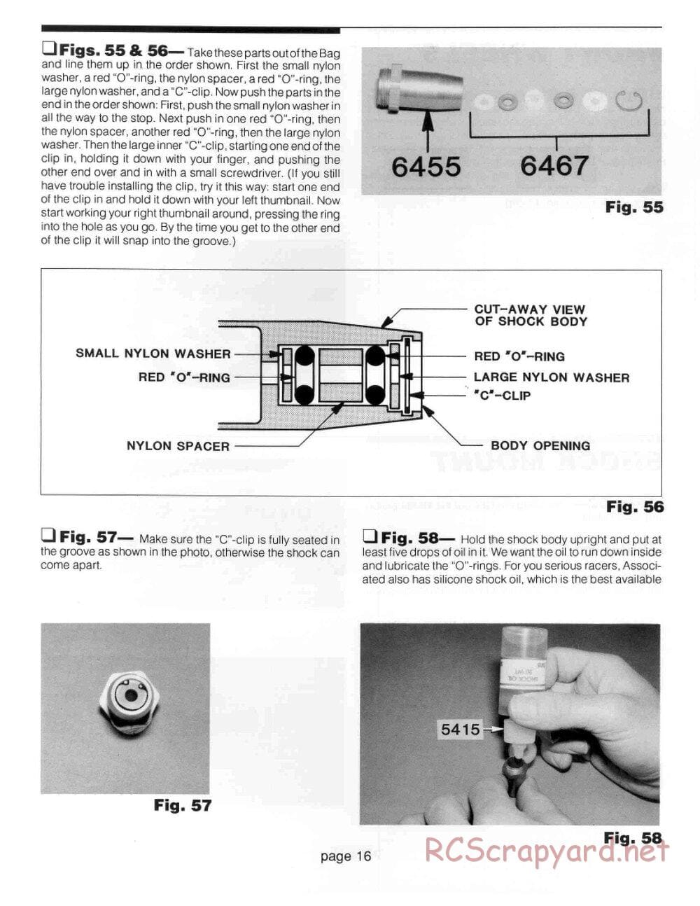 Team Associated - RC10L - Manual - Page 16