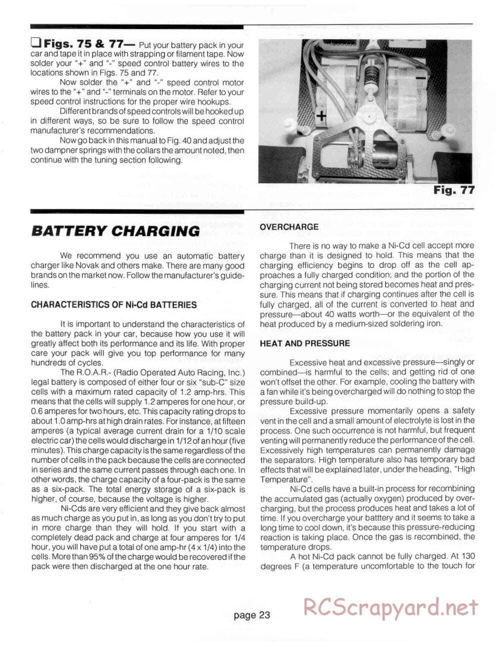 Team Associated - RC10L - Manual - Page 23