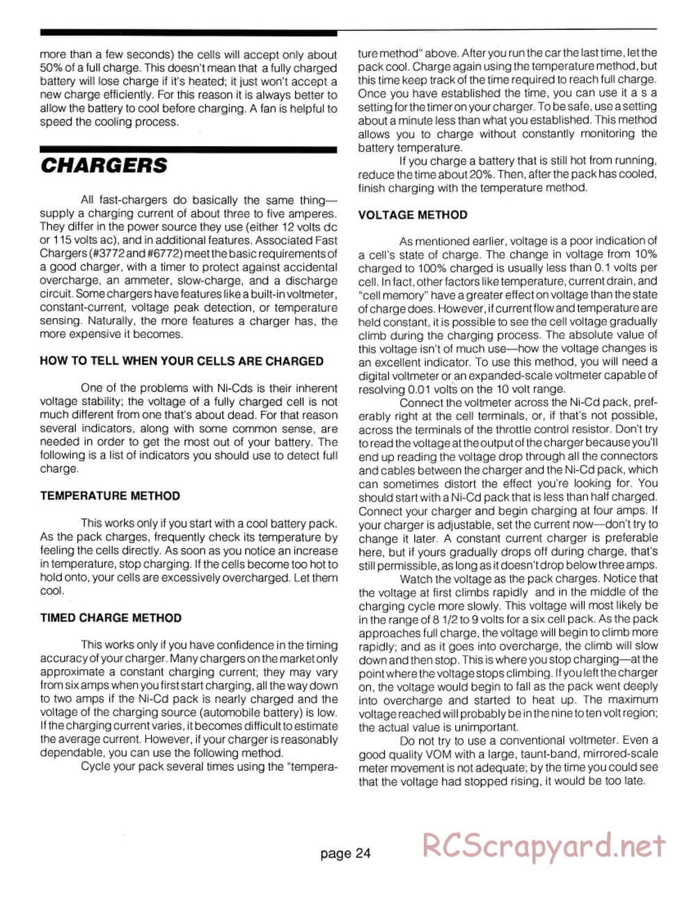 Team Associated - RC10L - Manual - Page 24