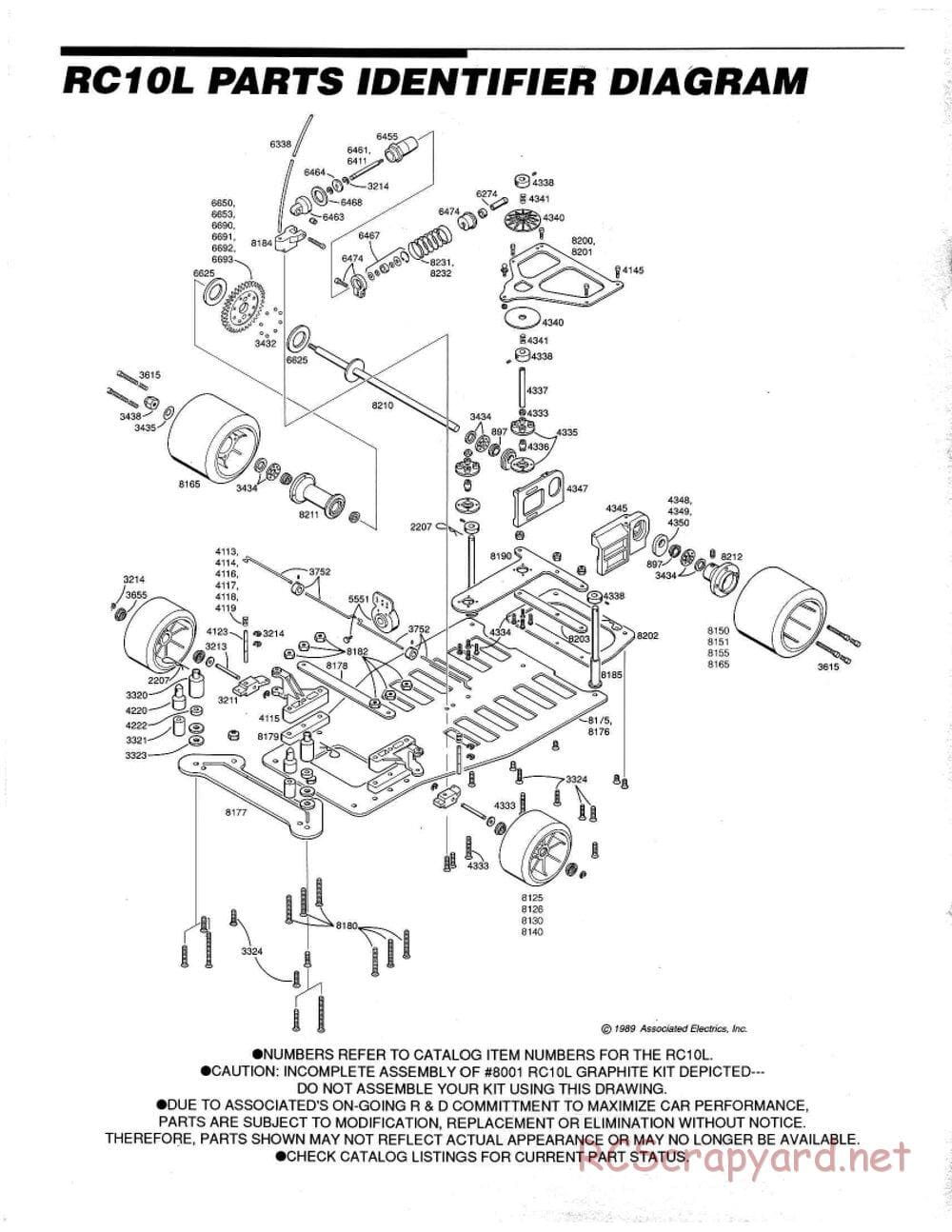 Team Associated - RC10L - Manual - Page 27