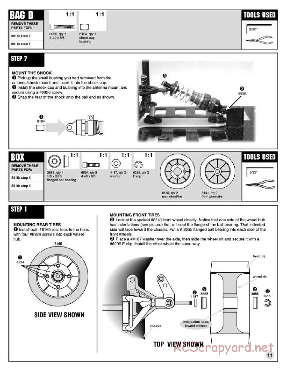 Team Associated - RC10L2 - Manual - Page 10