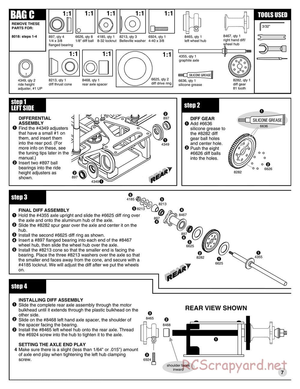 Team Associated - RC10L3O Oval - Manual - Page 7